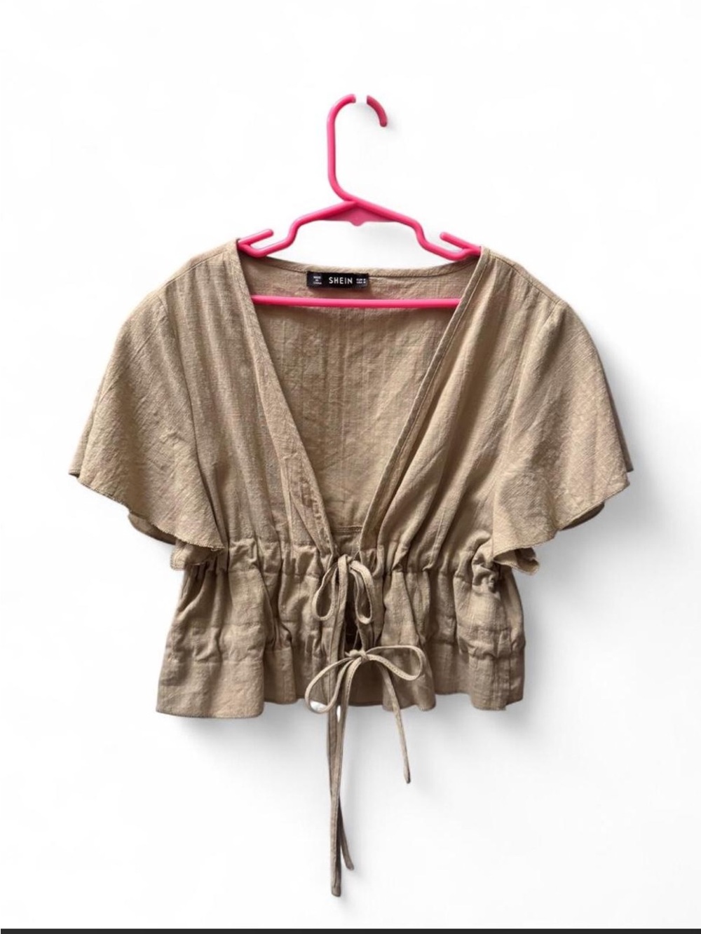 SHEIN green top